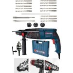 Graizer Alman 3000 Watt Kırıcı Delici Hilti Matkap Metal Şanzumanlı ++ 15 Adet Uç ++Yedek Mandren