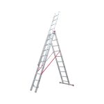 Beykon 3X3M Toplam 10 Metre A Tipi Sürgülü Merdiven