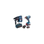 Bosch Gdx 180-LI Somun Sıkma + Gbh 180-LI Kırıcı Delici + Akü Seti + Çanta Hediyeli