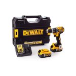 Dewalt DCD796P2-QW 18V/5.0Ah Li-ion Çift Akülü Kömürsüz Profesyonel Darbeli Matkap