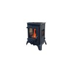Flame Stove FS-052 Minör Lüx3 Camlı Pik Döküm Sömine Soba