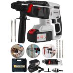 Graizer Alman 88 V 5 Ah 4 Joule Bakir Sargili Kömürsüz Motor Darbeli Çift Akülü Şarjlı Kırıcı Delici Hilti