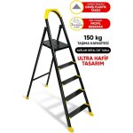MERDİVEN Hardy 4+1 Basamaklı Özel Tasarım Hafif Me